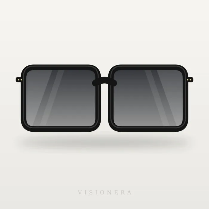 Mehfil Oversized Square, Sunglasses